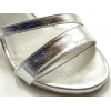 Sandałki Giulio Santoro by Presto L-84-PS srebrny kryształ